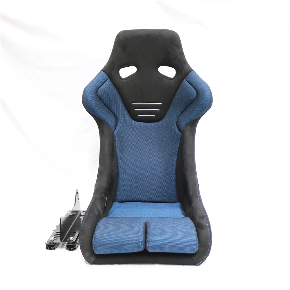 1pcs VELOT Racing black suede Universal model car sports seat Blue textile
1pcs VELOT Racing black suede Universal model car sports seat Blue textile