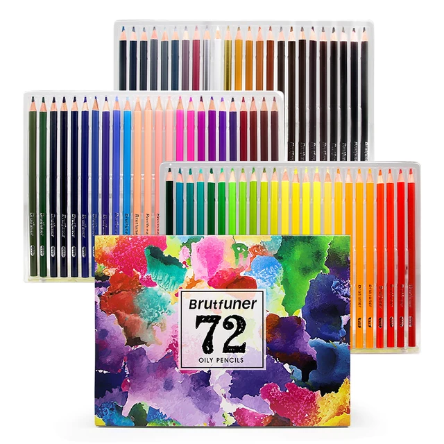 72pcs Brutfuner Oil Color Pencils Color Pencil Set Drawing Colored Wood Colour Coloured Pencils,Suitable for Professi
72pcs Brutfuner Oil Color Pencils Color Pencil Set Drawing Colored Wood Colour Coloured Pencils,Suitable for Professi
