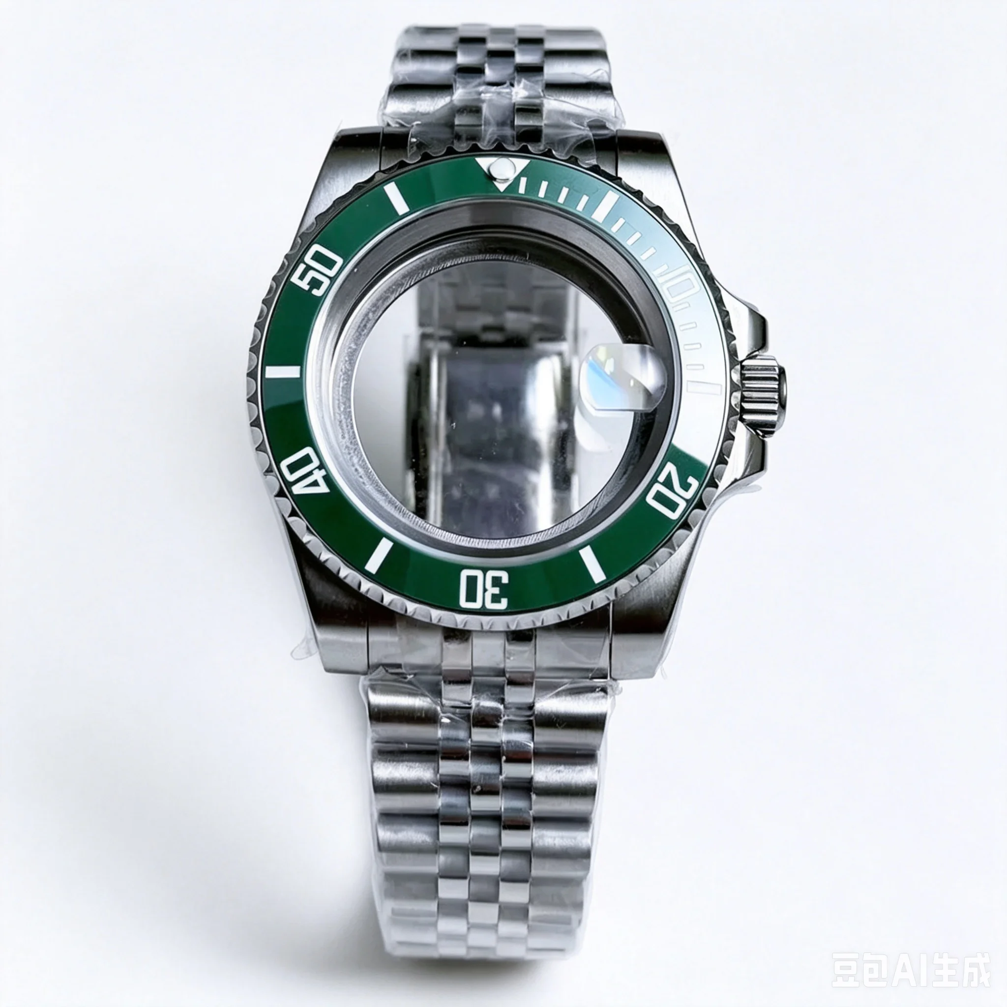 200M Diving Case 40mm Fit NH35 NH36 Watch Case Jubilee Bracelet Sapphire Glass Slide Buckle
200M Diving Case 40mm Fit NH35 NH36 Watch Case Jubilee Bracelet Sapphire Glass Slide Buckle