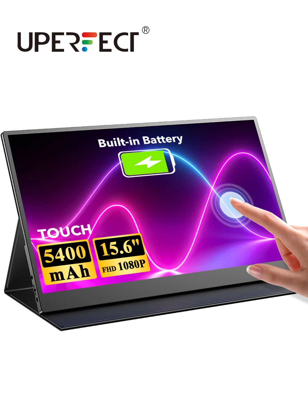 UPERFECT 15.6" Touchscreen 1080P FHD HDR USB-C Portable Screen Dual Type-C Mini HDMI IPS FreeSync Computer Display With Battery
UPERFECT 15.6" Touchscreen 1080P FHD HDR USB-C Portable Screen Dual Type-C Mini HDMI IPS FreeSync Computer Display With Battery
