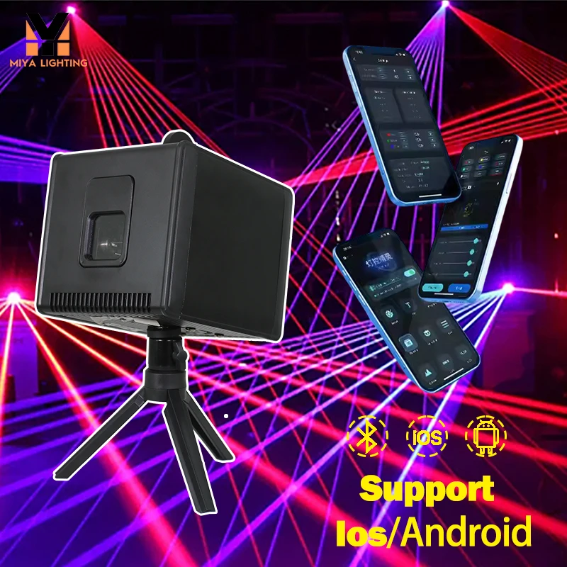 Профессиональный RGB-сканер, приложение Bluetooth, управление DMX, ILDA, подходит для DJ, дискотеки, семейной вечеринки, свадьбы, танцевальной сцены, освещения
Профессиональный RGB-сканер, приложение Bluetooth, управление DMX, ILDA, подходит для DJ, дискотеки, семейной вечеринки, свадьбы, танцевальной сцены, освещения