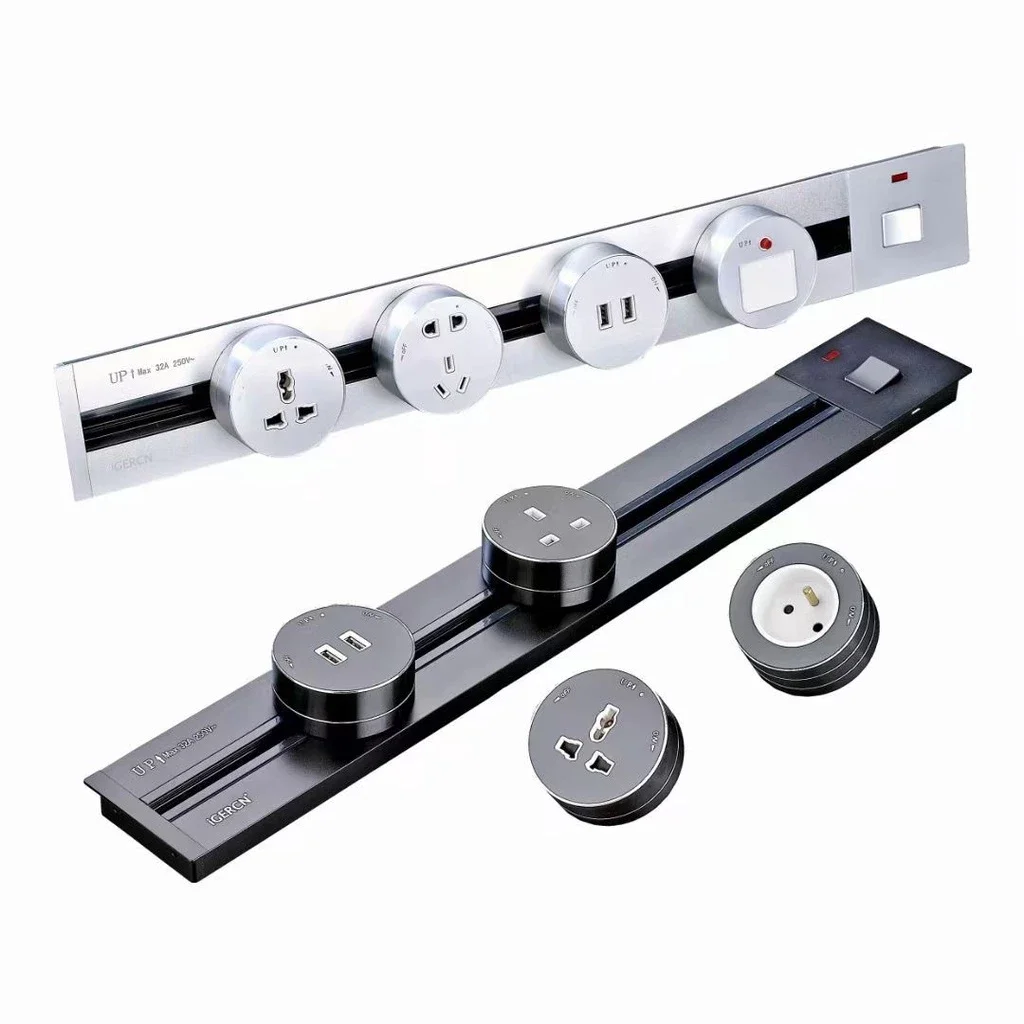 Hidden Power Track System Concealed Kitchen Wall Slim Power Rail Socket Dining Cabinet Electrical Connection Expansion Outlet
Hidden Power Track System Concealed Kitchen Wall Slim Power Rail Socket Dining Cabinet Electrical Connection Expansion Outlet