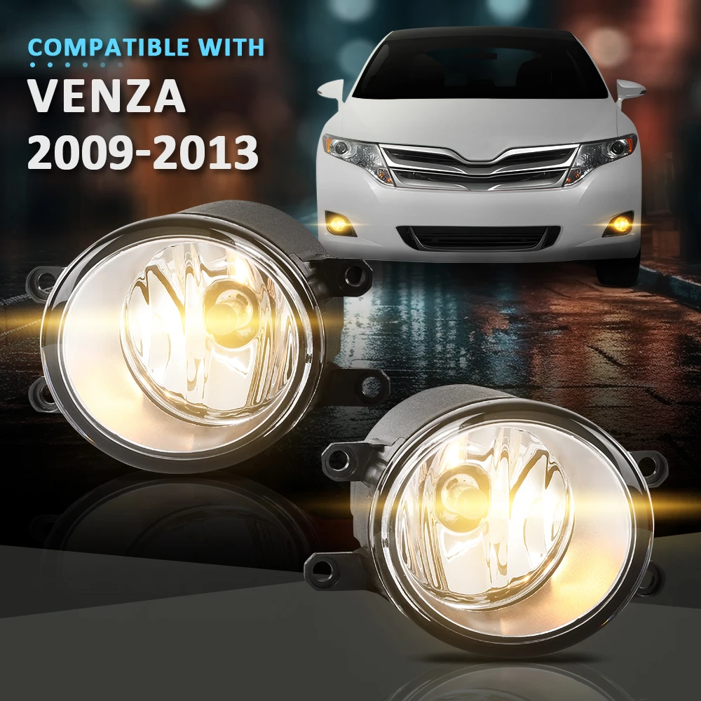 1 Pair Fog Light Clear Lens 12V55W Replacement Fit for 2009-2013 Toyota Venza T4 Waterproof Snowproof Dustproof
1 Pair Fog Light Clear Lens 12V55W Replacement Fit for 2009-2013 Toyota Venza T4 Waterproof Snowproof Dustproof