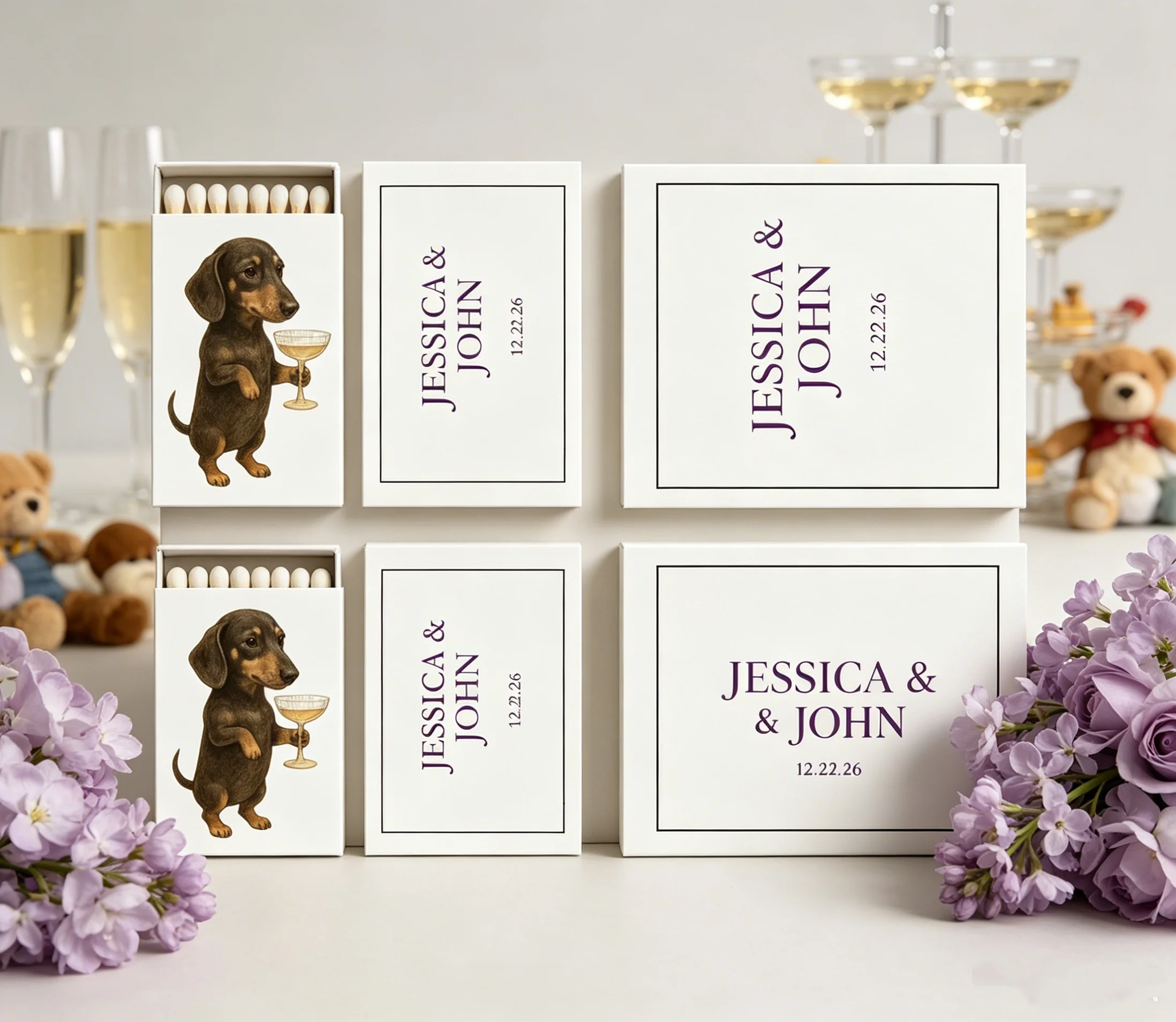 Custom Disco Ball Matchbooks Wedding Favors - Personalized Names & Date Matches for Retro Disco Wedding, 70s Themed Party & Gues
Custom Disco Ball Matchbooks Wedding Favors - Personalized Names & Date Matches for Retro Disco Wedding, 70s Themed Party & Gues
