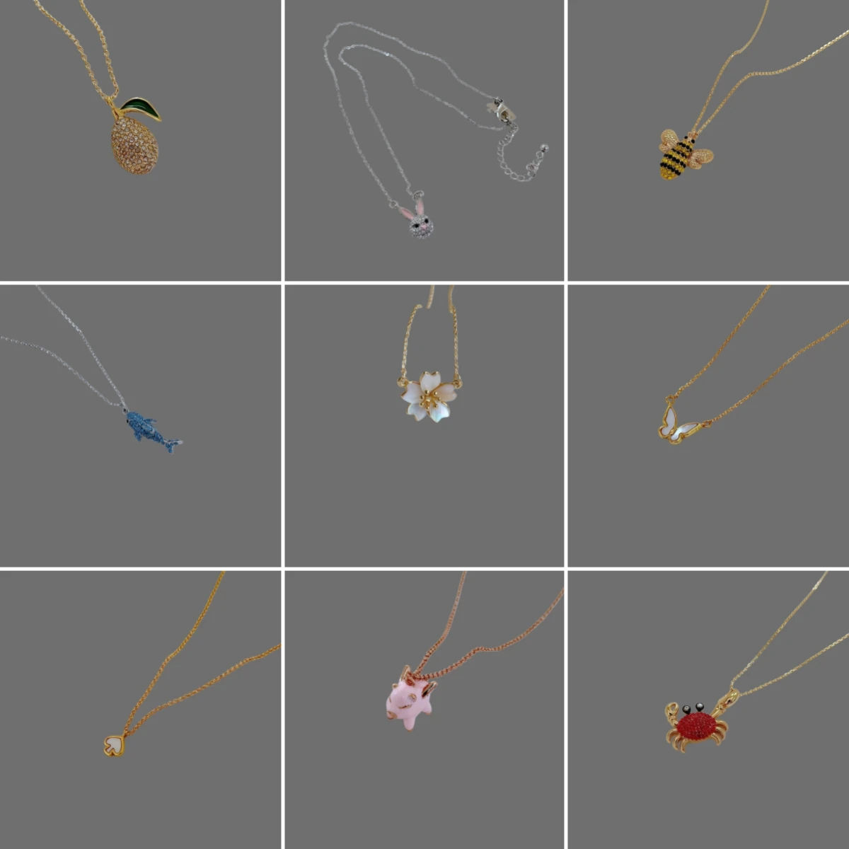 Kate Jewelry 18K Gold Filled Fancy Animal Charm Necklace For Women Fine Jewelry Birthday Christmas Gift
Kate Jewelry 18K Gold Filled Fancy Animal Charm Necklace For Women Fine Jewelry Birthday Christmas Gift