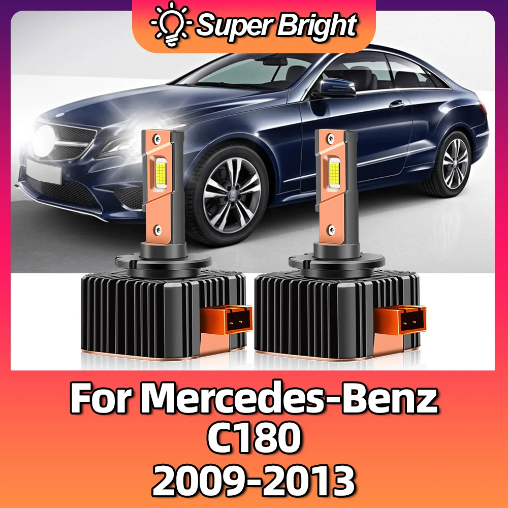 D1S Led Headlight Bulbs Replace HID 30000LM Bright 100W 6000K Auto Lights 12V For Mercedes-Benz C180 2009 2010 2011 2012 2013
D1S Led Headlight Bulbs Replace HID 30000LM Bright 100W 6000K Auto Lights 12V For Mercedes-Benz C180 2009 2010 2011 2012 2013