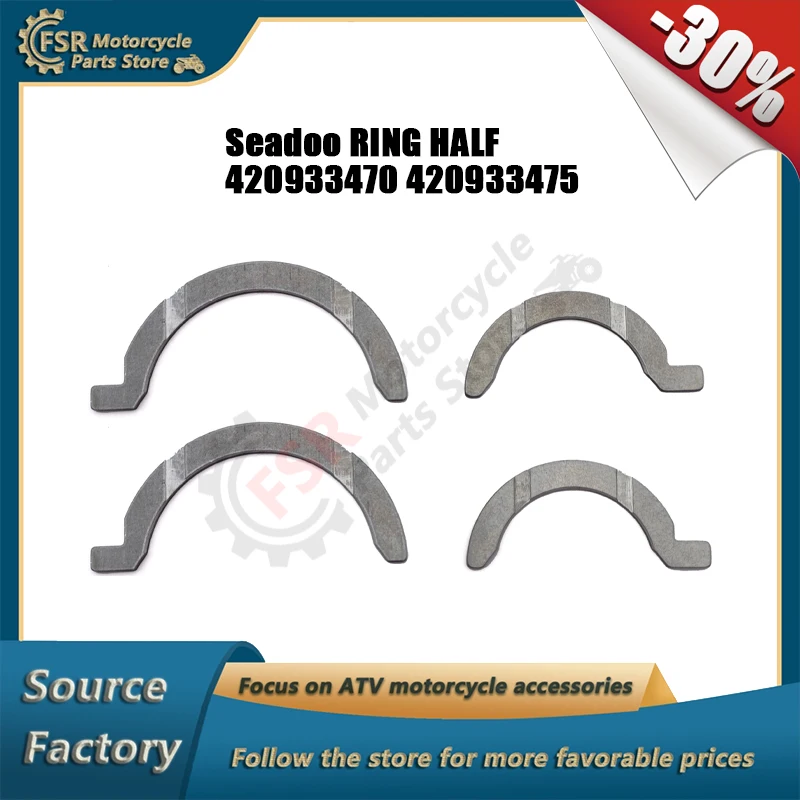 Sea-doo RING HALF Fits GTI 130 155 GTX 170 230 300 RXP 300 RXT 215 260 GTX 4-TEC 03-23 Crankshaft & Balancer Shaft Thrust Plate
Sea-doo RING HALF Fits GTI 130 155 GTX 170 230 300 RXP 300 RXT 215 260 GTX 4-TEC 03-23 Crankshaft & Balancer Shaft Thrust Plate