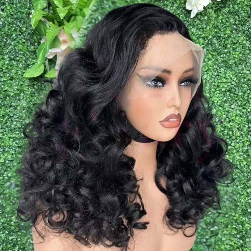 Natural Loose Curly 250% Short Bob Human Hair Wigs 13x4 HD Lace Frontal Wig Pre Plucked Glueless Loose Wave Bob Wigs For Women
Natural Loose Curly 250% Short Bob Human Hair Wigs 13x4 HD Lace Frontal Wig Pre Plucked Glueless Loose Wave Bob Wigs For Women