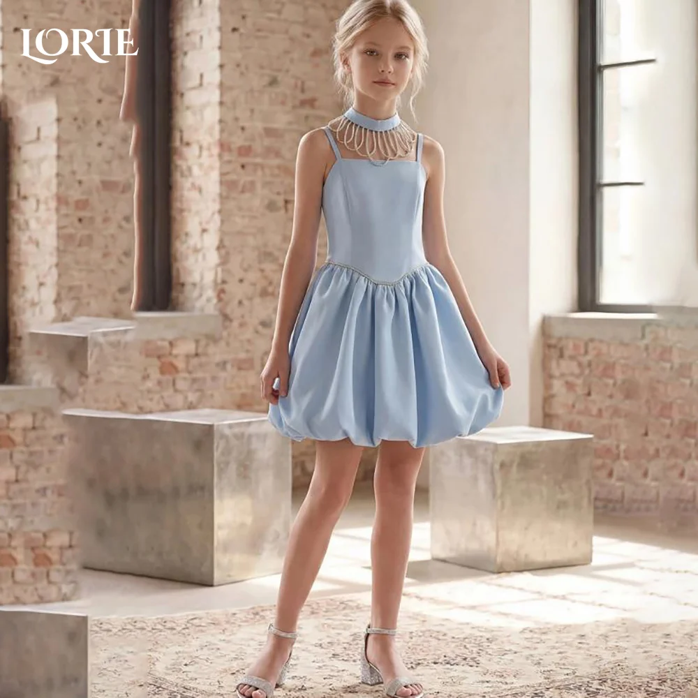 LORIE Sweet Satin Flower Girl Dress for Weddings A-Line Ball Strapless with Bow Girl Dresses Customized Princess Gril Party Gown
LORIE Sweet Satin Flower Girl Dress for Weddings A-Line Ball Strapless with Bow Girl Dresses Customized Princess Gril Party Gown