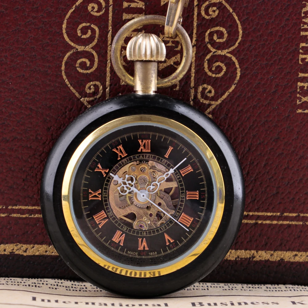 Black Charm Wood Mechanical Pocket Watch Men Antique Simple Design Hand Wind Casual Mens Pocket Watches Male Best Gift
Black Charm Wood Mechanical Pocket Watch Men Antique Simple Design Hand Wind Casual Mens Pocket Watches Male Best Gift