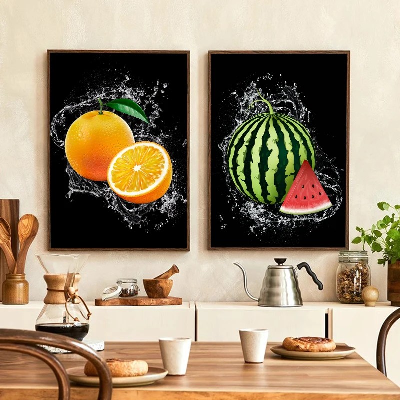 Modern Canvas Art Fruit Strawberries Lemon Orange Pineapple HD Posters Print And Painting Kitchen Dining Decor Frameless Gifts
Modern Canvas Art Fruit Strawberries Lemon Orange Pineapple HD Posters Print And Painting Kitchen Dining Decor Frameless Gifts