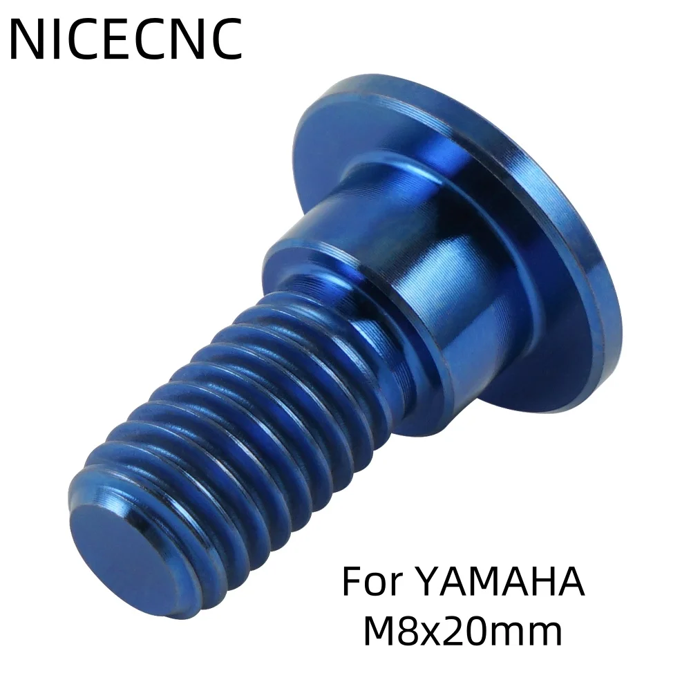 Титановый болт NICECNC m8x20 мм, винты для заднего тормозного ротора двигателя YAMAHA, титановый сплав, станок с ЧПУ
Титановый болт NICECNC m8x20 мм, винты для заднего тормозного ротора двигателя YAMAHA, титановый сплав, станок с ЧПУ