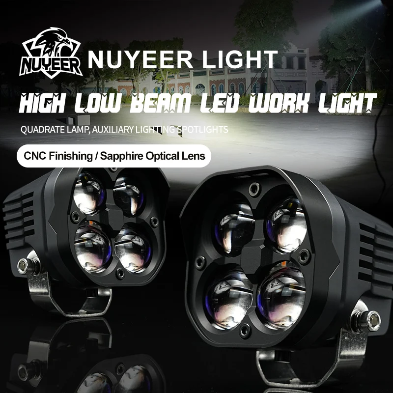 Super bright 3 Inch High Low Beam LED Spotlights 46W Fog lamp Headlight Accessory For Motorcycle Truck Car SUV ATV 4600LM 12-24V
Super bright 3 Inch High Low Beam LED Spotlights 46W Fog lamp Headlight Accessory For Motorcycle Truck Car SUV ATV 4600LM 12-24V