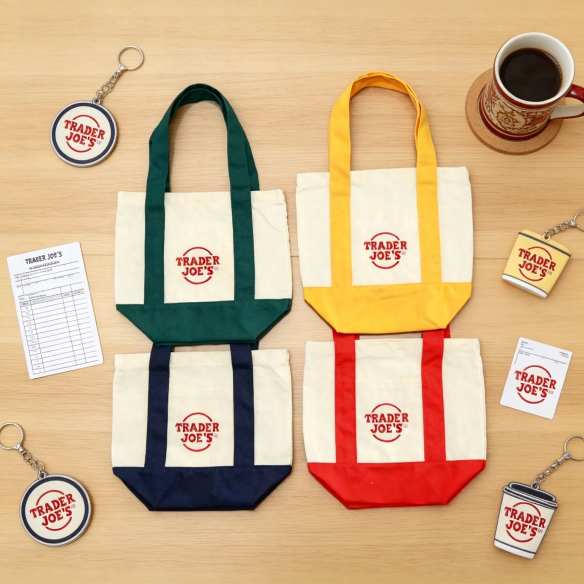 Trader Joe's Mini Canvas Tote Bag Color Block Handbag Portable Lunch Bag Casual Shopping Bag Women Cute Small Handheld Purse Reusable Grocery Storage Bags
Trader Joe's Mini Canvas Tote Bag Color Block Handbag Portable Lunch Bag Casual Shopping Bag Women Cute Small Handheld Purse Reusable Grocery Storage Bags