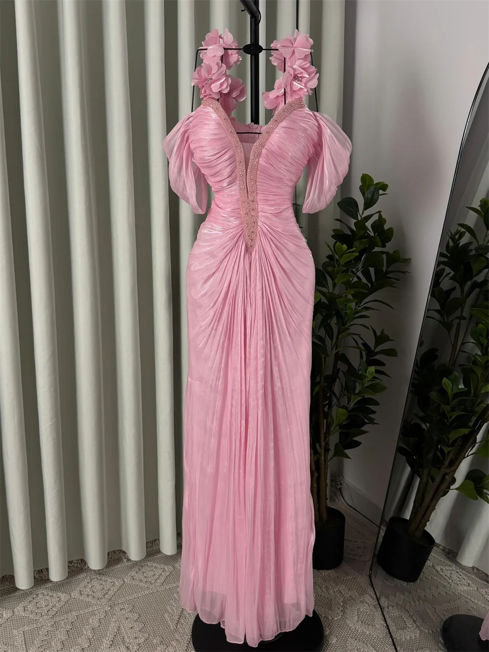 Sansa Customized Light Pink Evening Gowns With Off Shoulder Sweetheart Neckline Detail Floor Length Formal Prom Party Dresses
Sansa Customized Light Pink Evening Gowns With Off Shoulder Sweetheart Neckline Detail Floor Length Formal Prom Party Dresses