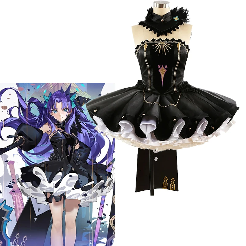 Big Size Custom Made Fate Grand Order Beast Ereshkigal/Irkalla Cosplay Costume Black Dress Halloween Suits Anime Outfits Clothes
Big Size Custom Made Fate Grand Order Beast Ereshkigal/Irkalla Cosplay Costume Black Dress Halloween Suits Anime Outfits Clothes