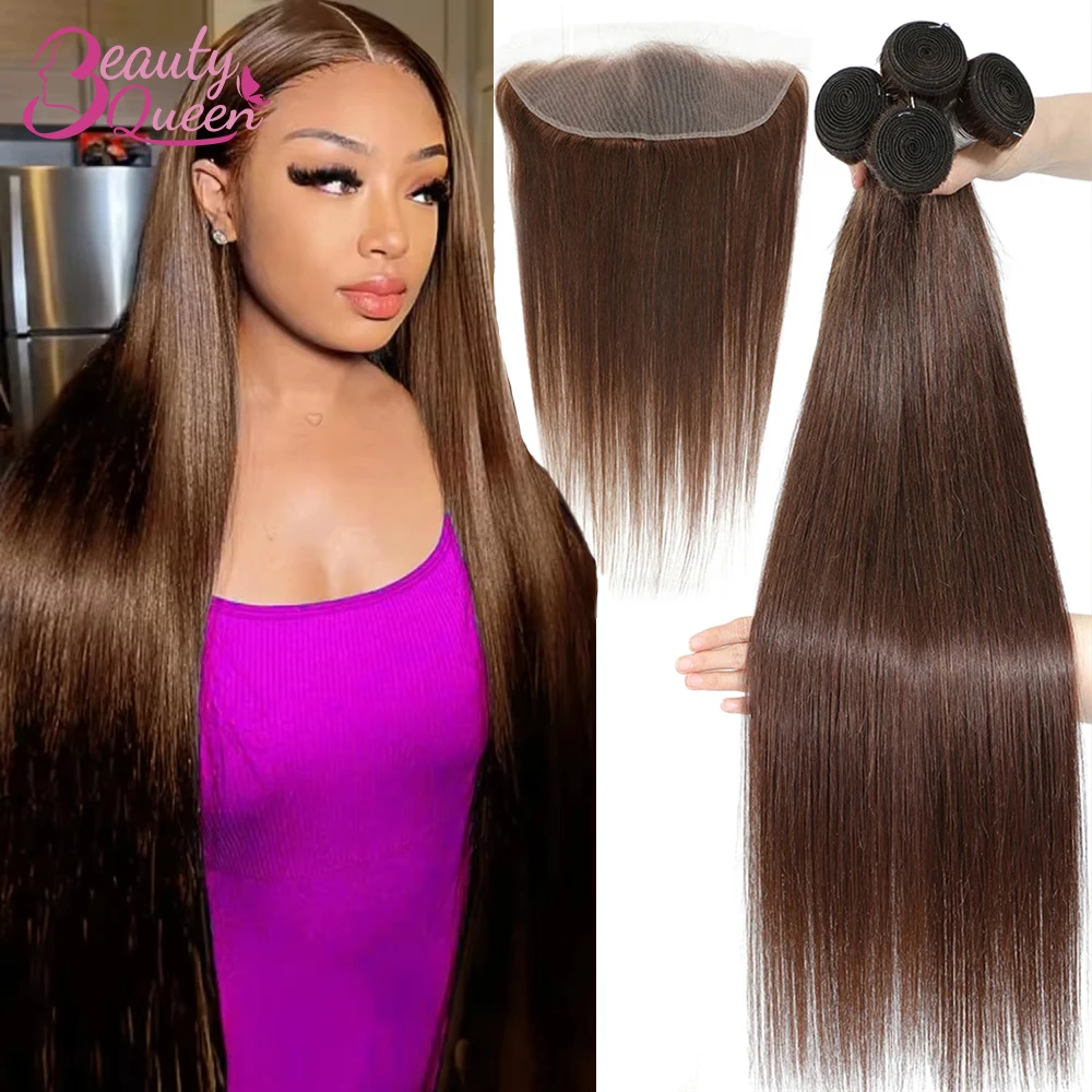 Коричневые прямые пучки 100% человеческих волос с застежкой Фронтальная необработанная бирманская салфетка для наращивания волос # 4 пучка с фронтальной частью 13x4Lace
Коричневые прямые пучки 100% человеческих волос с застежкой Фронтальная необработанная бирманская салфетка для наращивания волос # 4 пучка с фронтальной частью 13x4Lace