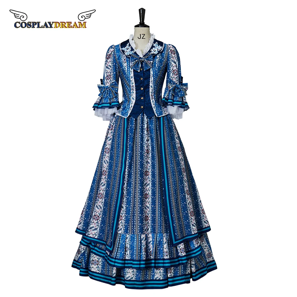 Cosplaydream Musical The Phantom of the Opera Christine Daae Cosplay Costume Christine Blue Wishing Gown Prom Dress
Cosplaydream Musical The Phantom of the Opera Christine Daae Cosplay Costume Christine Blue Wishing Gown Prom Dress