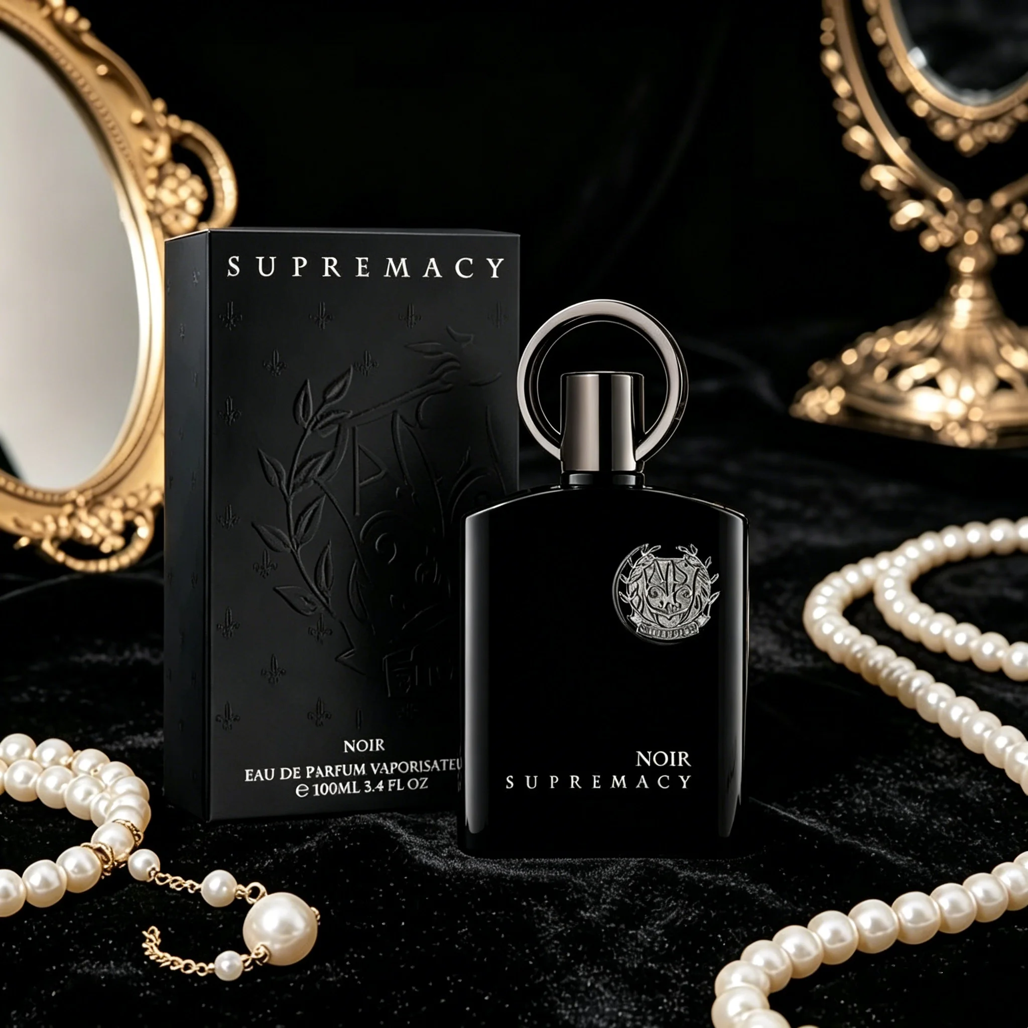 Supremacy Nir Excellent Black Eau de Parfum | Woody Notes with Cedar & Leather | Cool & Sophisticated Scent
Supremacy Nir Excellent Black Eau de Parfum | Woody Notes with Cedar & Leather | Cool & Sophisticated Scent