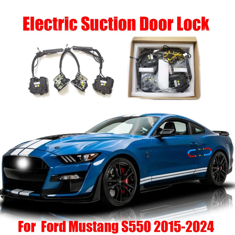 For Ford Mustang S550 2015-2024 Car Electric Suction Door Power-assisted Closing Door Soft-close Function
For Ford Mustang S550 2015-2024 Car Electric Suction Door Power-assisted Closing Door Soft-close Function