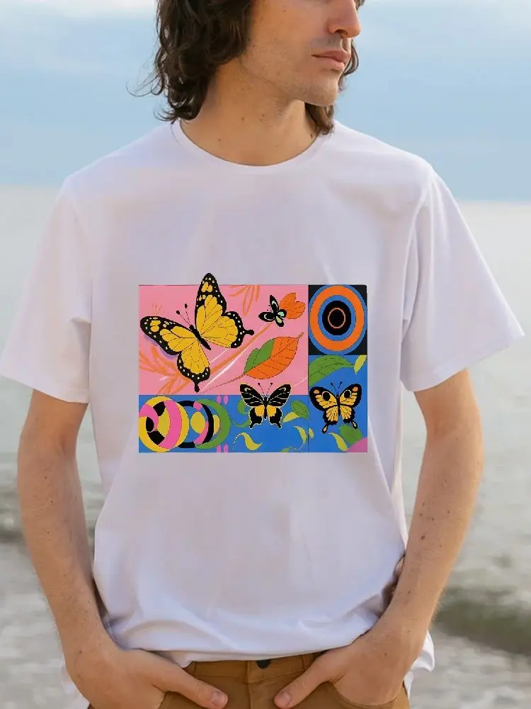 Rock Style Butterfly DJ Pure Cotton Printed Short Sleeve T - Shirt Streetwear Clothing Kpop Demon Hunter Clothes Unisex Women
Rock Style Butterfly DJ Pure Cotton Printed Short Sleeve T - Shirt Streetwear Clothing Kpop Demon Hunter Clothes Unisex Women