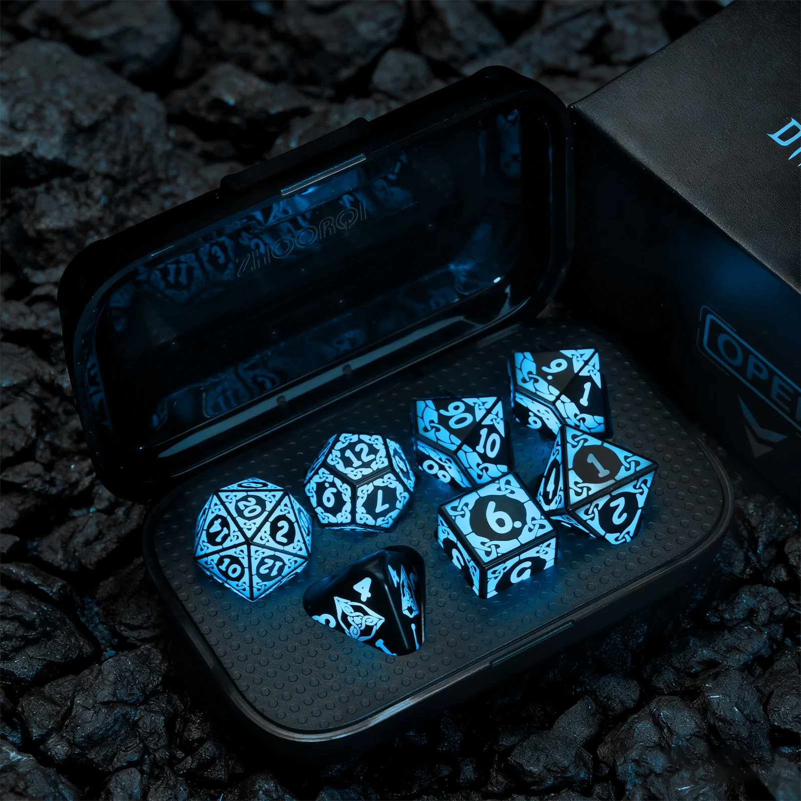 LED DND Dice Set Rechargeable, Blue Light Dice Wireless Charging for Dungeons and Dragons, ZHOORQI Role Playing Dice DND Gifts
LED DND Dice Set Rechargeable, Blue Light Dice Wireless Charging for Dungeons and Dragons, ZHOORQI Role Playing Dice DND Gifts