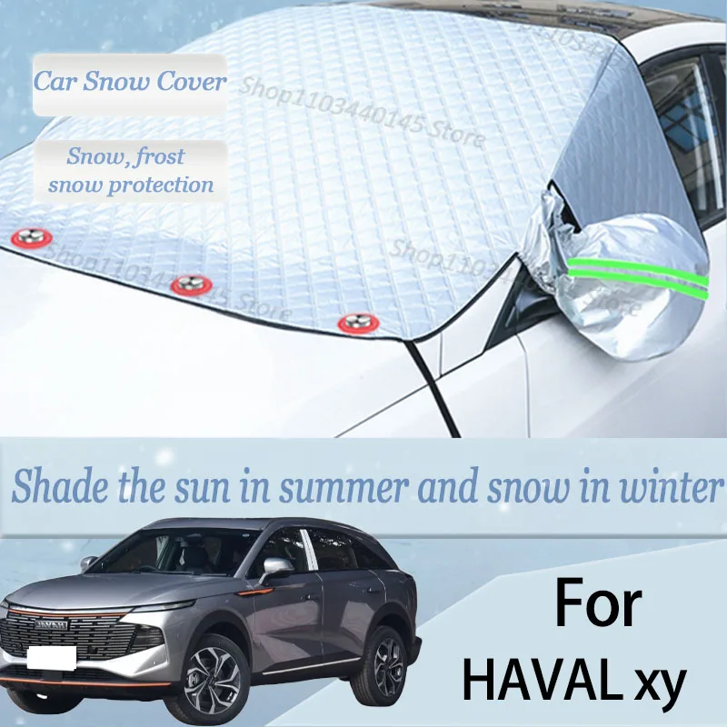 For HAVAL xy car Snow Windscreen, Snow, Frost, Dust and UV Visor, Winter car clothing, thick magnetic
For HAVAL xy car Snow Windscreen, Snow, Frost, Dust and UV Visor, Winter car clothing, thick magnetic