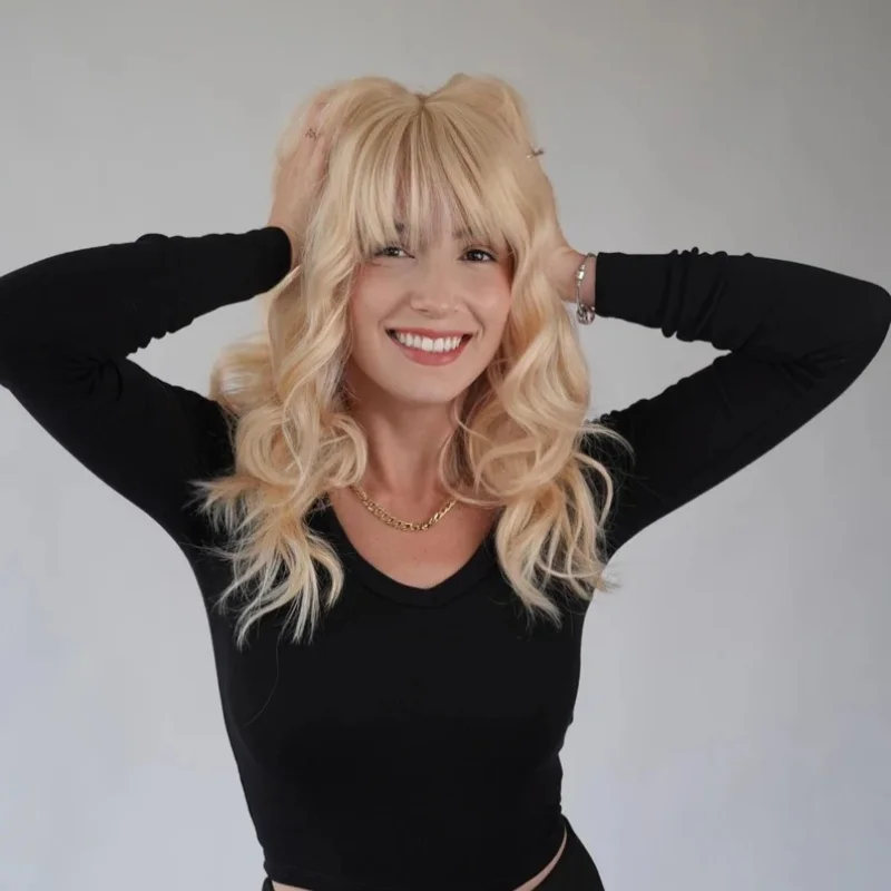 Long Curly Blonde Wigs Soft Synthetic Wig Natural Wig Blonde Wig Long Wig Wavy Wig Cosplay Wig Daily Wig Party Wigs Wigs
Long Curly Blonde Wigs Soft Synthetic Wig Natural Wig Blonde Wig Long Wig Wavy Wig Cosplay Wig Daily Wig Party Wigs Wigs