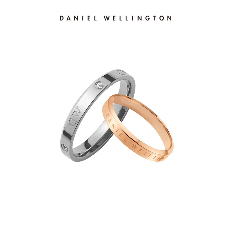 Daniel Wellington Couple Rings Set Matching Rings for Lovers DW Classic Ring with Logo & Stones Rose Gold Silver Jewelry
Daniel Wellington Couple Rings Set Matching Rings for Lovers DW Classic Ring with Logo & Stones Rose Gold Silver Jewelry