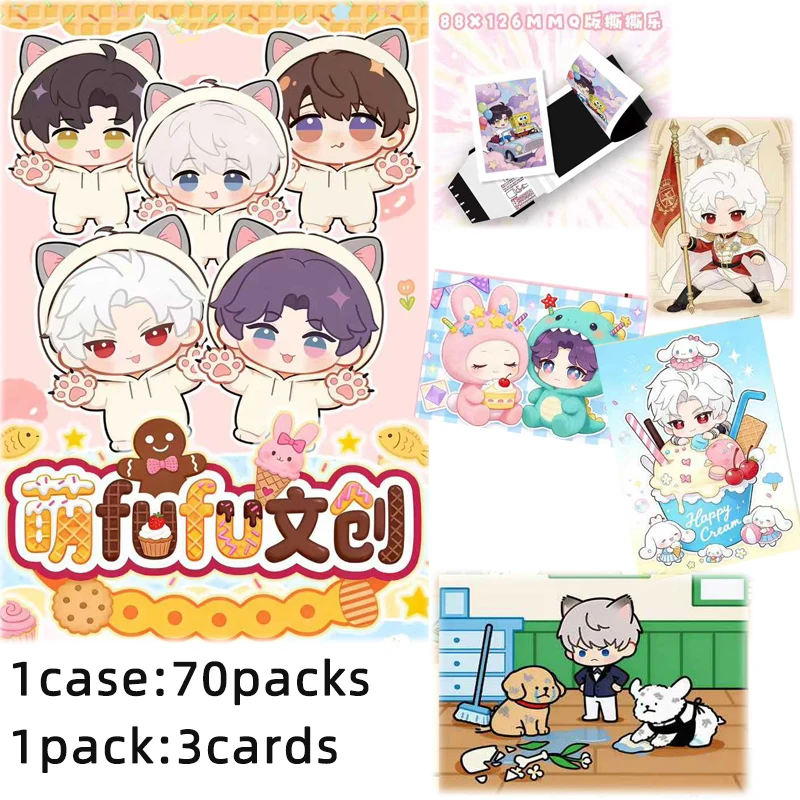 Wholesale Love And Deepspace Chibi Pull Card Surprise Box 210Pcs No Duplicates Anime Game Rare Collection Set Fans Gift
Wholesale Love And Deepspace Chibi Pull Card Surprise Box 210Pcs No Duplicates Anime Game Rare Collection Set Fans Gift