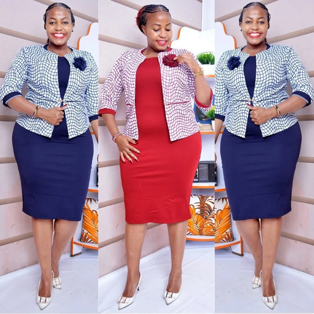 New Arrival Africa Clothing Big Size Turkey Style Office Ladies Dresses For Women
New Arrival Africa Clothing Big Size Turkey Style Office Ladies Dresses For Women
