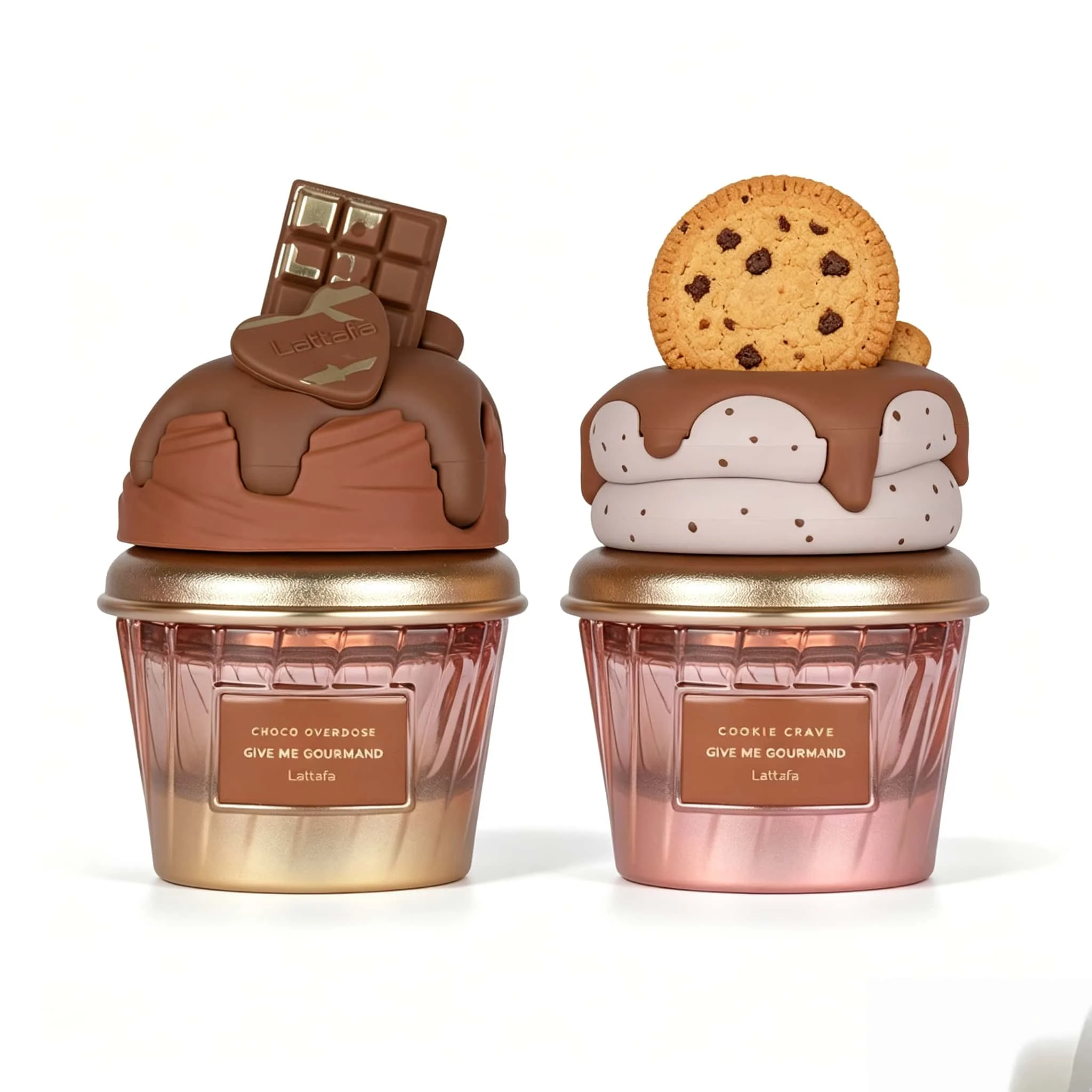 "GIVE ME GOURMAND" Eau de Parfum (CHOCO OVERDOSE - COOKIE CRAVE): A fragrance featuring notes of fruit, berries, vanilla cream, and chocolate. Spray format, 75ml. Long-lasting scent (10–12 hours). An ideal gift choice for holidays, gatherings, and partie
"GIVE ME GOURMAND" Eau de Parfum (CHOCO OVERDOSE - COOKIE CRAVE): A fragrance featuring notes of fruit, berries, vanilla cream, and chocolate. Spray format, 75ml. Long-lasting scent (10–12 hours). An ideal gift choice for holidays, gatherings, and partie