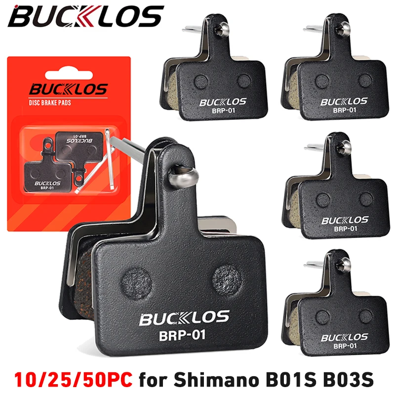 BUCKLOS 10/25/50PC Resin Bike Brake Pad for Shimano B01S B03S Brake Pads Road Mountain Bike Hydraulic Brake Pad for Tektro MT200
BUCKLOS 10/25/50PC Resin Bike Brake Pad for Shimano B01S B03S Brake Pads Road Mountain Bike Hydraulic Brake Pad for Tektro MT200