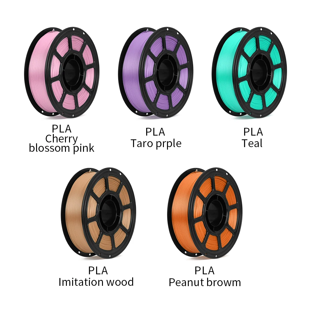 5Pack 3D Printer Filament PLA , 1kg/roll 1.75mm Easy Printing Fits 99% 3D Printers Print Can be used to print DIY ornaments
5Pack 3D Printer Filament PLA , 1kg/roll 1.75mm Easy Printing Fits 99% 3D Printers Print Can be used to print DIY ornaments
