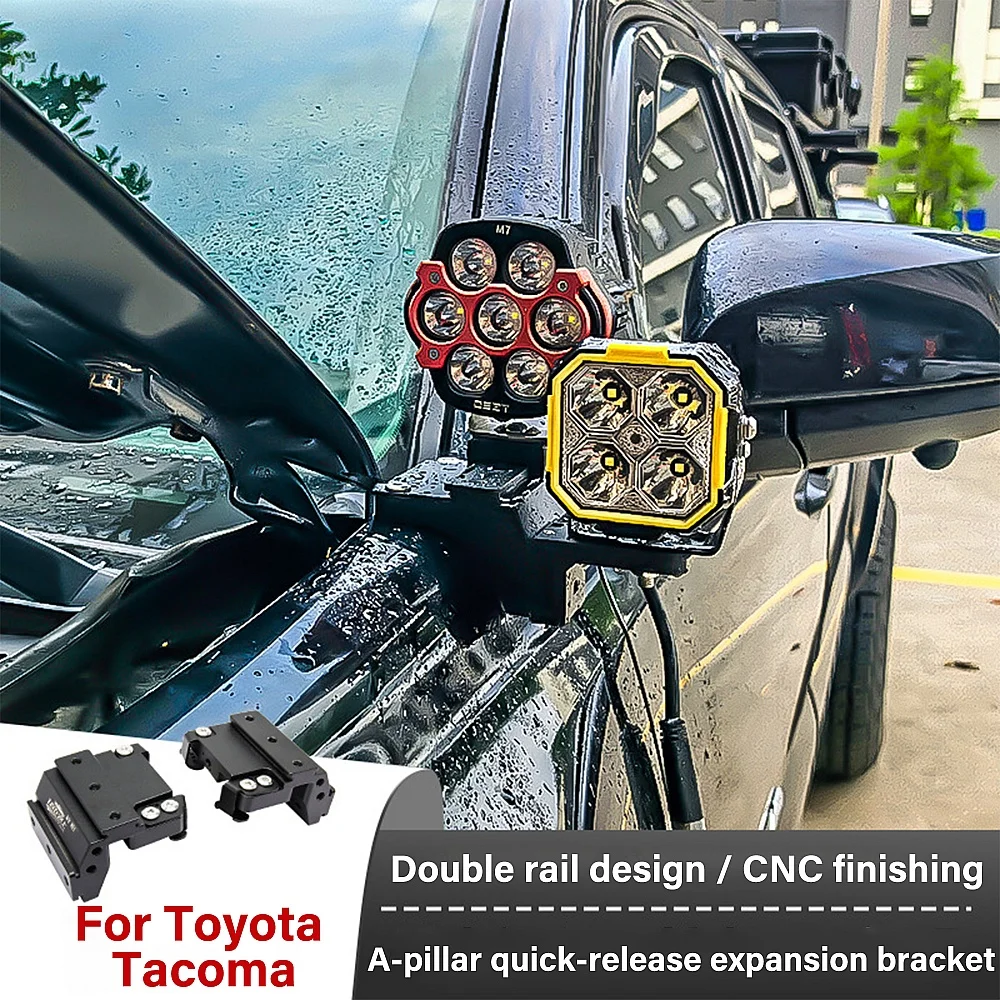 For Toyota Tacoma 2016-2025 Car A-pillar Spotlight Searchlight Holder Quick-release Bracket
For Toyota Tacoma 2016-2025 Car A-pillar Spotlight Searchlight Holder Quick-release Bracket