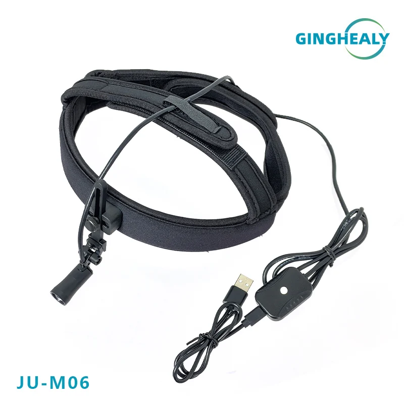 Ginghealy 3W Headlamp 30000lux with Filter dental Loupes Lab Use Belt headlamps without battery Fabric headband detachable
Ginghealy 3W Headlamp 30000lux with Filter dental Loupes Lab Use Belt headlamps without battery Fabric headband detachable