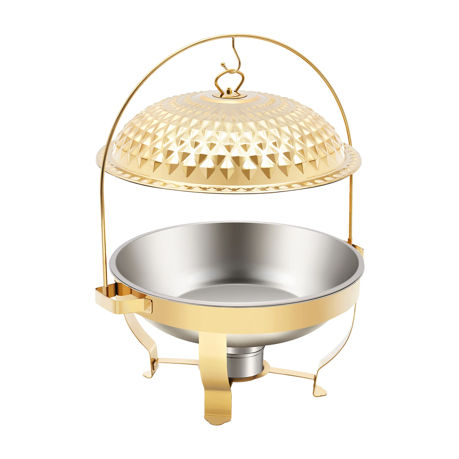 Diamond Hanging Lid Stove with an Alcohol Burner for Buffet Restaurants Snack Bars and Family Gatherings
Diamond Hanging Lid Stove with an Alcohol Burner for Buffet Restaurants Snack Bars and Family Gatherings