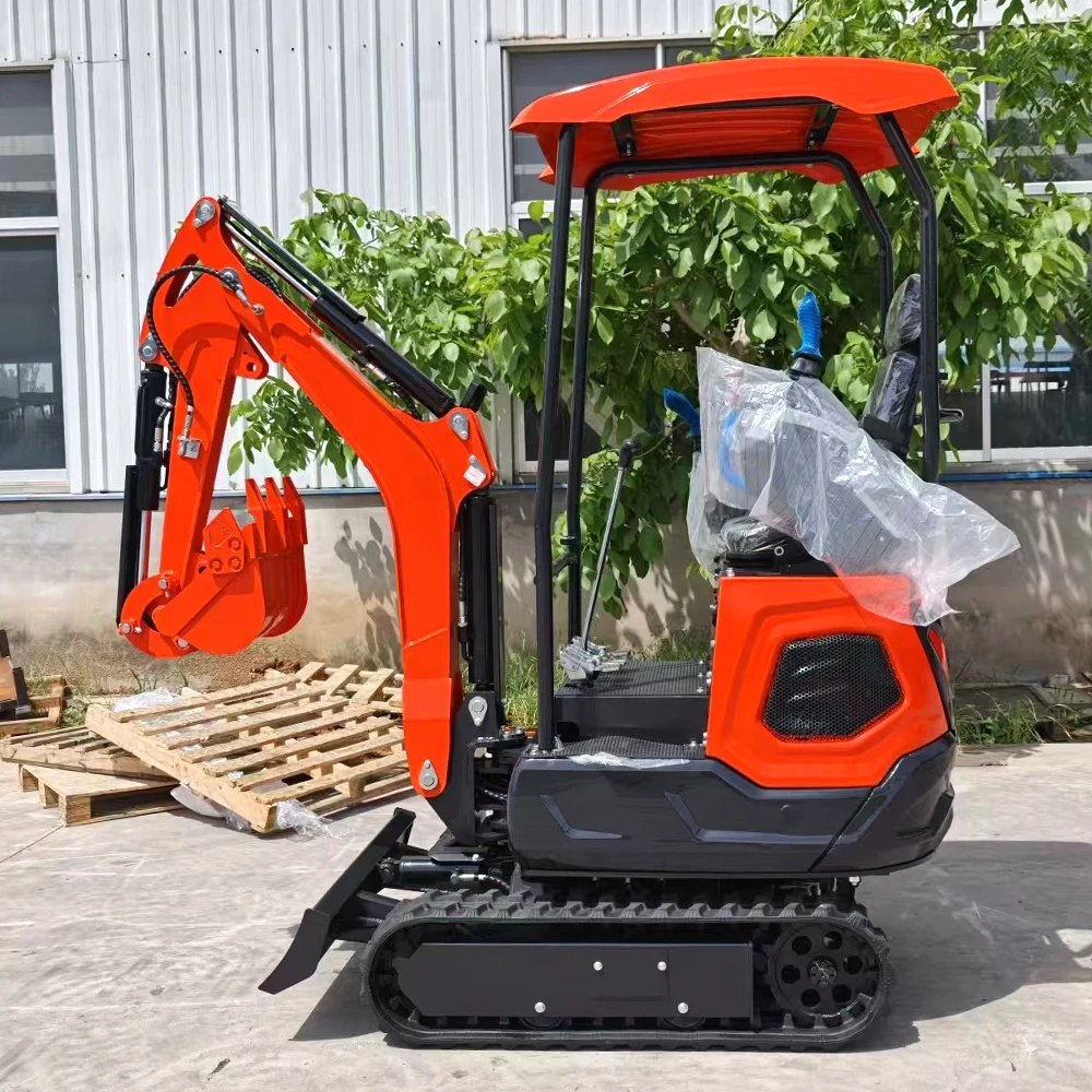 1200kg Mini Excavator Small Crawler Digger EPA EURO 5 Approved Agricultural Home Use Compact Hydraulic Digger With Bucket
1200kg Mini Excavator Small Crawler Digger EPA EURO 5 Approved Agricultural Home Use Compact Hydraulic Digger With Bucket