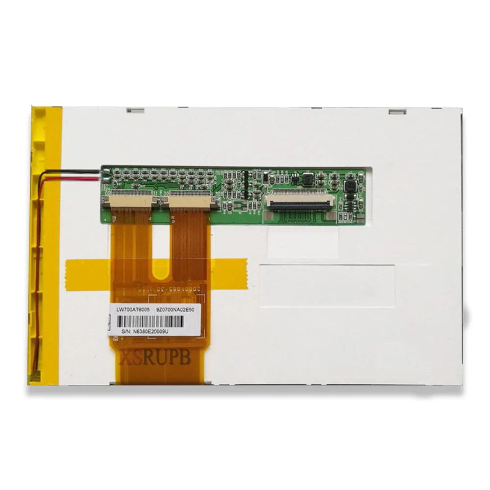 7.0 inch 60PIN TFT LCD Screen LW700AT6005 WVGA 800(RGB)*480 S070WV83-T Display
7.0 inch 60PIN TFT LCD Screen LW700AT6005 WVGA 800(RGB)*480 S070WV83-T Display