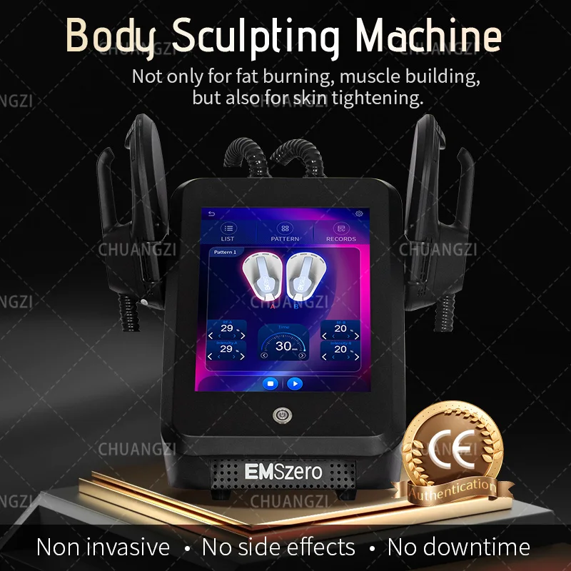 EMS RF Body Slimming Machine Fat Removal Weight Loss Muscle Sculpt Electric Stimulator Portable Hi-EMT Device for Home Gym Use
EMS RF Body Slimming Machine Fat Removal Weight Loss Muscle Sculpt Electric Stimulator Portable Hi-EMT Device for Home Gym Use
