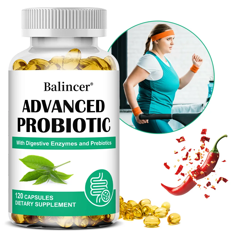 Probiotics Capsules with Prebiotics & Digestive Enzymes, Support Gut Digestive Wellness, Discomfort Relief & Immune Balance
Probiotics Capsules with Prebiotics & Digestive Enzymes, Support Gut Digestive Wellness, Discomfort Relief & Immune Balance