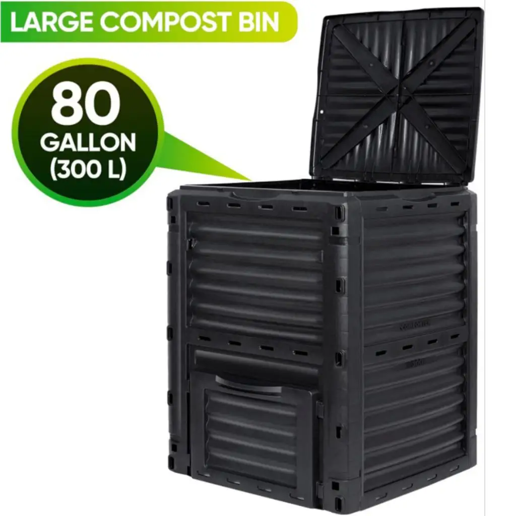 300L Garden Compost Bin Fast Creation of Fertile Soil Heavy Duty Food Waste Bucket for Indoor Yard Orchard Backyard Household
300L Garden Compost Bin Fast Creation of Fertile Soil Heavy Duty Food Waste Bucket for Indoor Yard Orchard Backyard Household