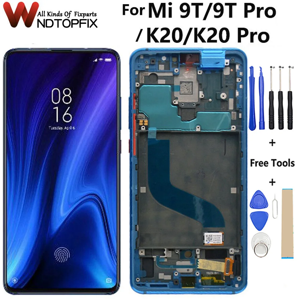 AMOLED для Xiaomi Mi 9T ЖК-дисплей Mi 9T Pro сенсорный экран рамка дигитайзер в сборе 6,39 "для Xiaomi Redmi K20 ЖК-экран K20 Pro
AMOLED для Xiaomi Mi 9T ЖК-дисплей Mi 9T Pro сенсорный экран рамка дигитайзер в сборе 6,39 "для Xiaomi Redmi K20 ЖК-экран K20 Pro