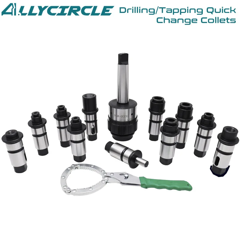Quick Change Tapping Chuck M6-M42 J4330/J4342 Overload Protection for CNC Milling Machine
Quick Change Tapping Chuck M6-M42 J4330/J4342 Overload Protection for CNC Milling Machine