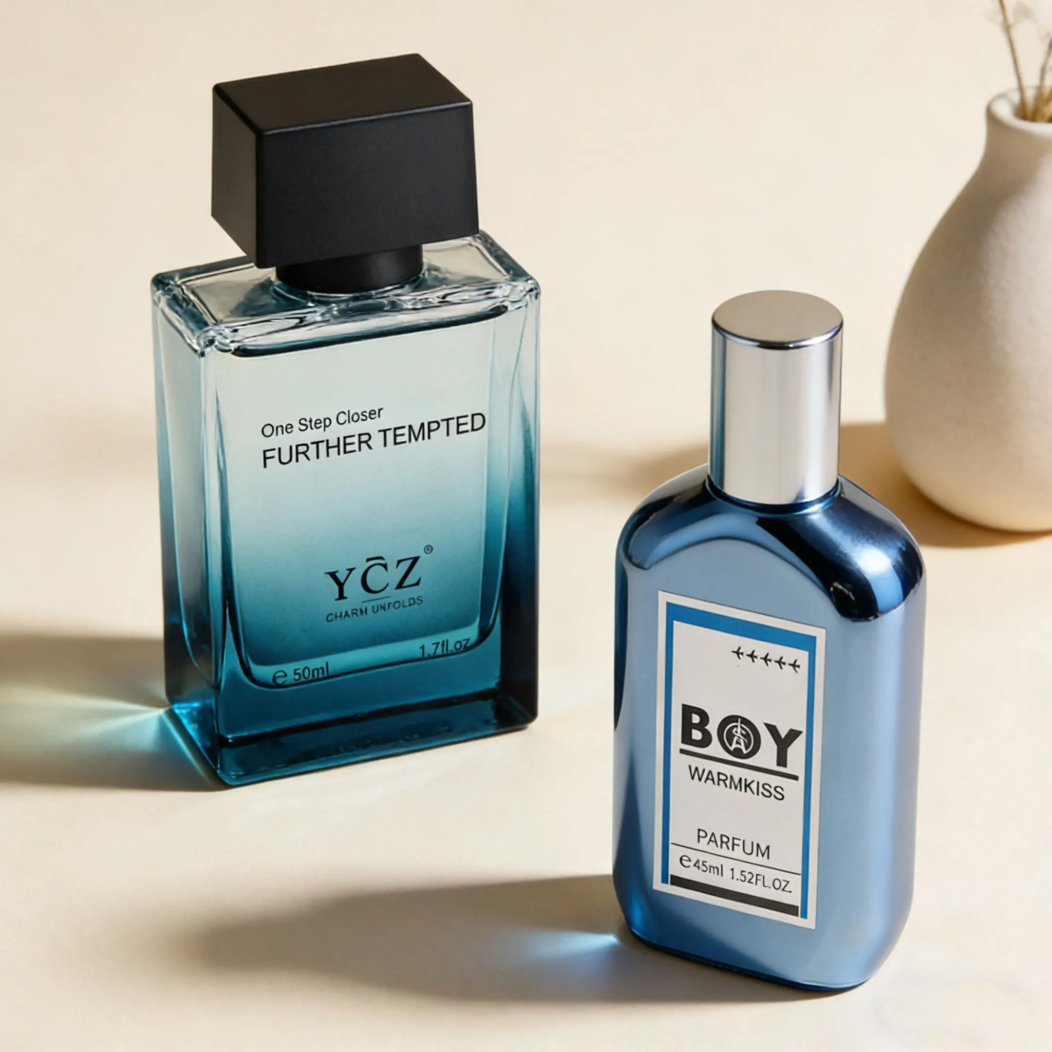 Ycz Charm Unfolds Perfume for Men, 3.2oz./ 2pcsLong Lasting Eau De Parfum Cologne For Men, Oriental Woody Fragrance -Ideal Gift
Ycz Charm Unfolds Perfume for Men, 3.2oz./ 2pcsLong Lasting Eau De Parfum Cologne For Men, Oriental Woody Fragrance -Ideal Gift