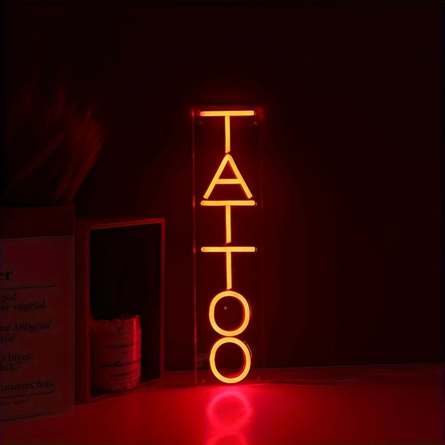 Неоновая настенная вывеска TATTOO, светодиодные неоновые огни для декора стен, используйте световую вывеску, тату-салон, студия, магазин, веселый настенный художественный декор, коммерческий
Неоновая настенная вывеска TATTOO, светодиодные неоновые огни для декора стен, используйте световую вывеску, тату-салон, студия, магазин, веселый настенный художественный декор, коммерческий