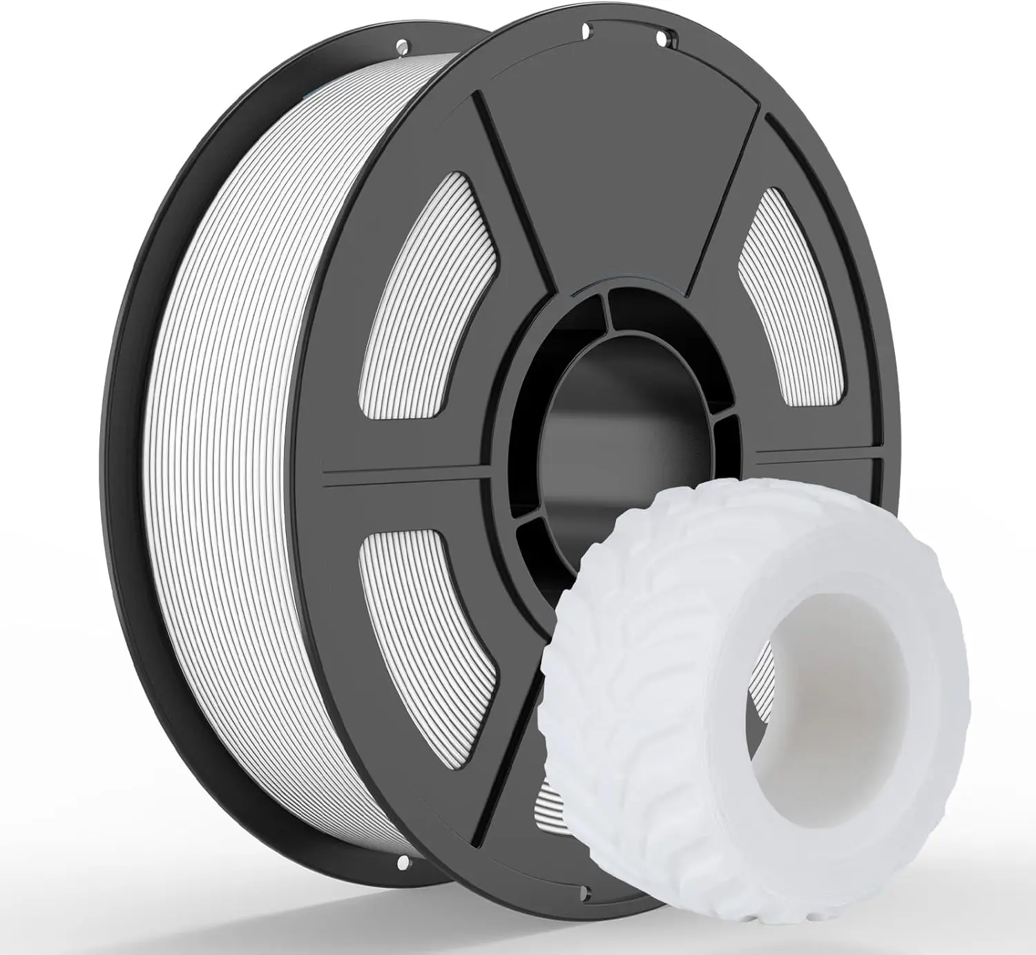 TPU Filament 1.75mm 250G-, Flexible 3D Printer Filament with Shore Hardness 95A, Strong Elasticity
TPU Filament 1.75mm 250G-, Flexible 3D Printer Filament with Shore Hardness 95A, Strong Elasticity