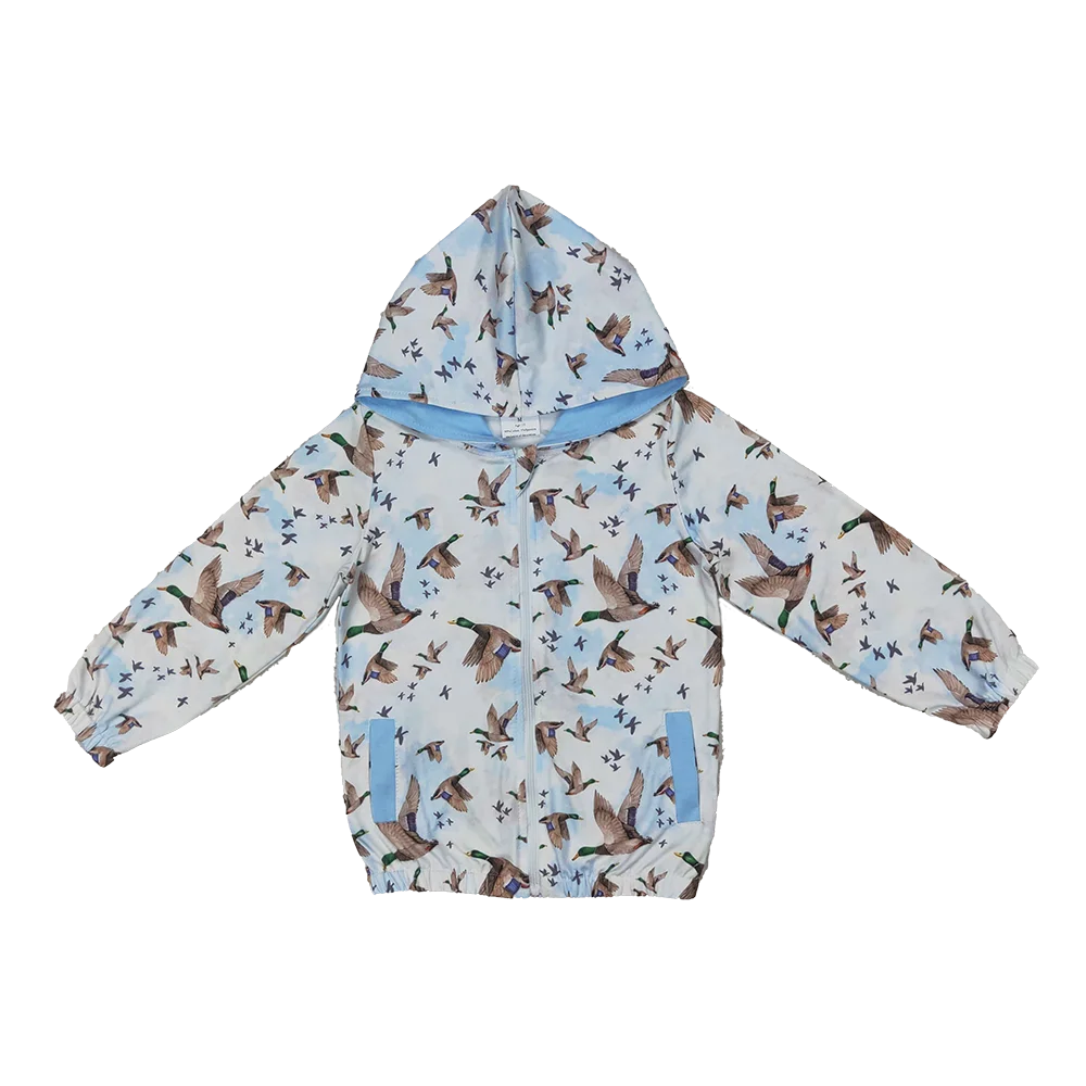 GT0875 Baby Girls Long Sleeve Tops Light blue pocket duck baby kids zip hooded jacket
GT0875 Baby Girls Long Sleeve Tops Light blue pocket duck baby kids zip hooded jacket