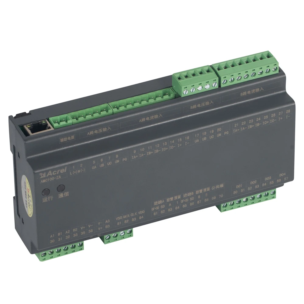 Acrel AMC100-ZA AC Three Phase Precision Power Monitoring Device with a and B Independent Channels for Data Center
Acrel AMC100-ZA AC Three Phase Precision Power Monitoring Device with a and B Independent Channels for Data Center