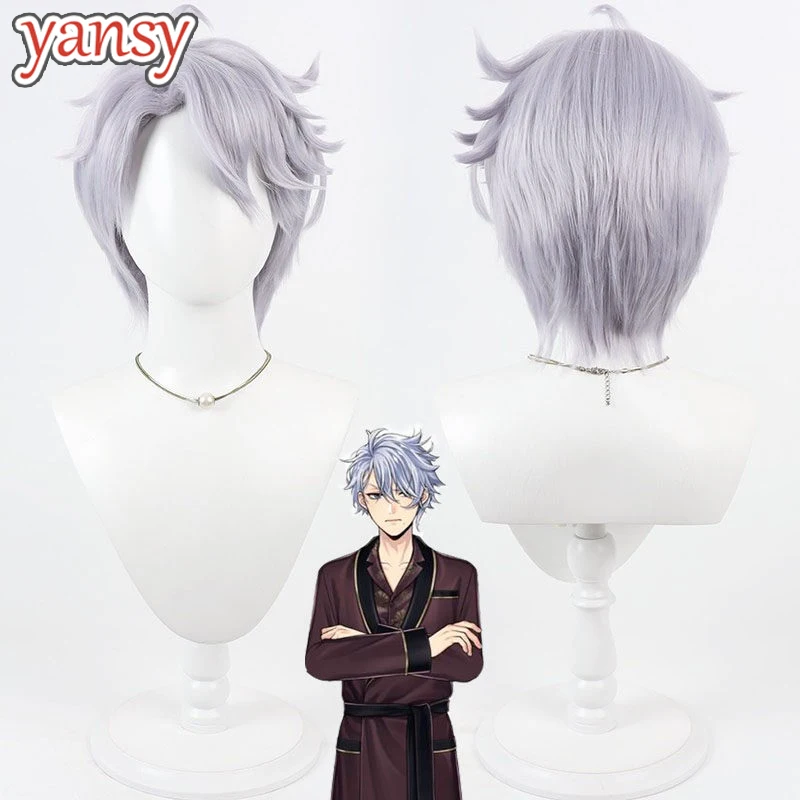 Yansywig Synthetic Hair Azul Ashengrotto Cosplay Wigs Twisted Wonderland Azul Ashengrotto Silver White Men Wig Heat Resistant
Yansywig Synthetic Hair Azul Ashengrotto Cosplay Wigs Twisted Wonderland Azul Ashengrotto Silver White Men Wig Heat Resistant